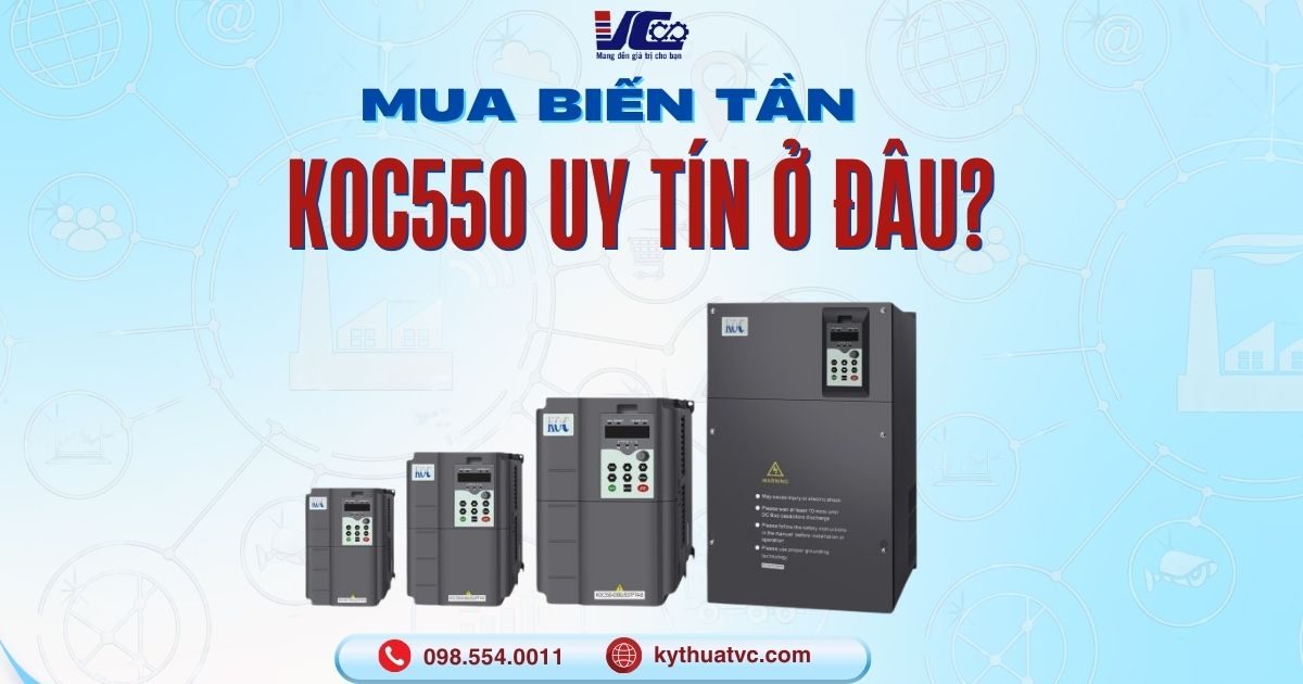 mua biến tần koc550 uy tín ở đâu