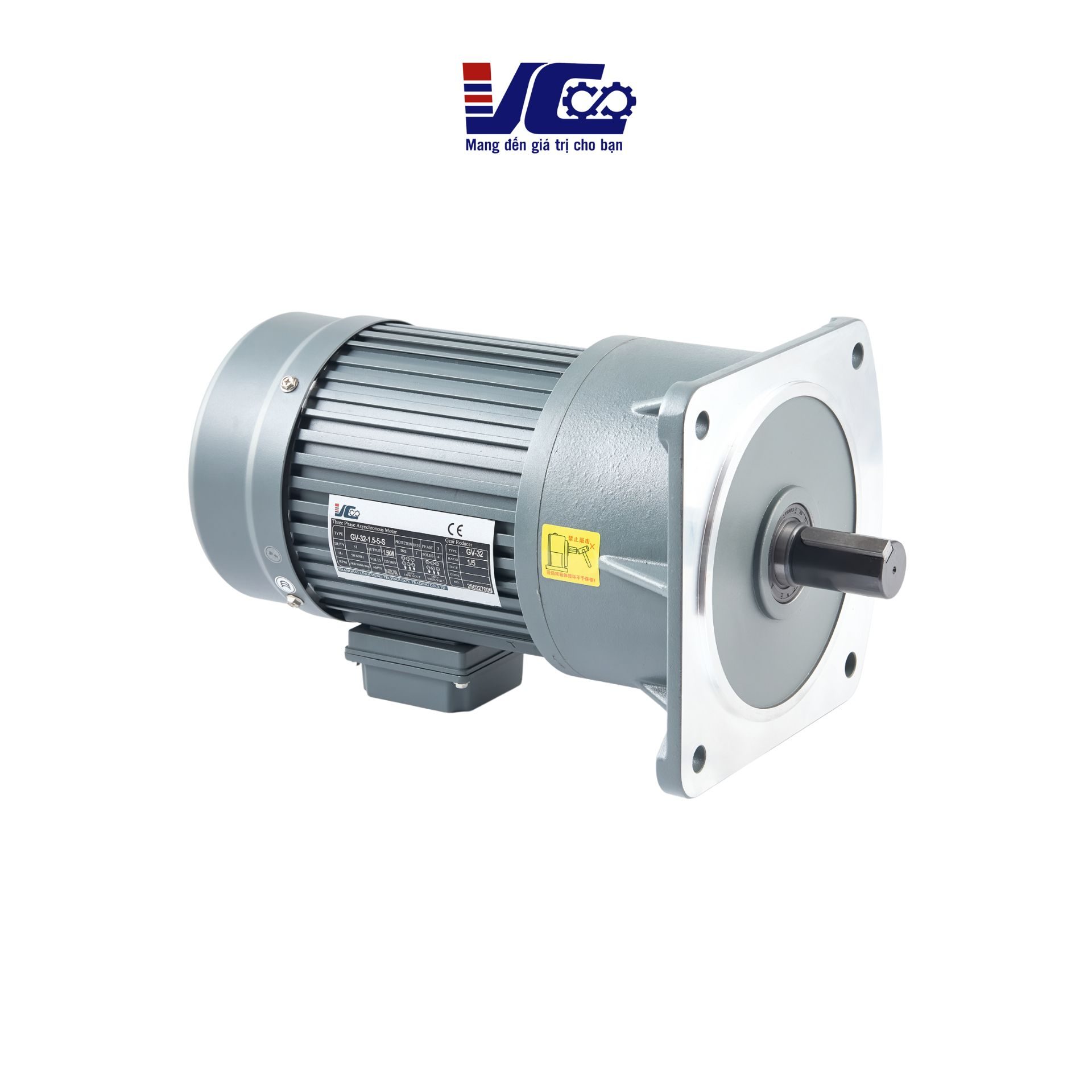 động cơ giảm tốc mặt bích VC