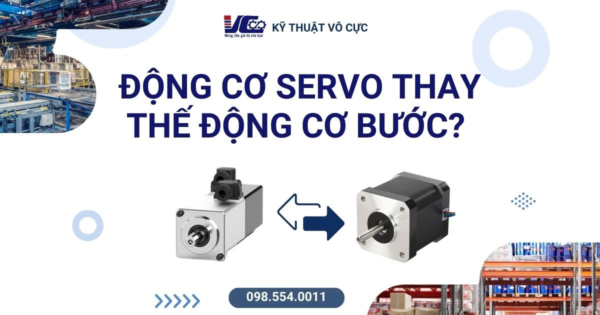 động cơ servo có thay thế được động cơ bước không