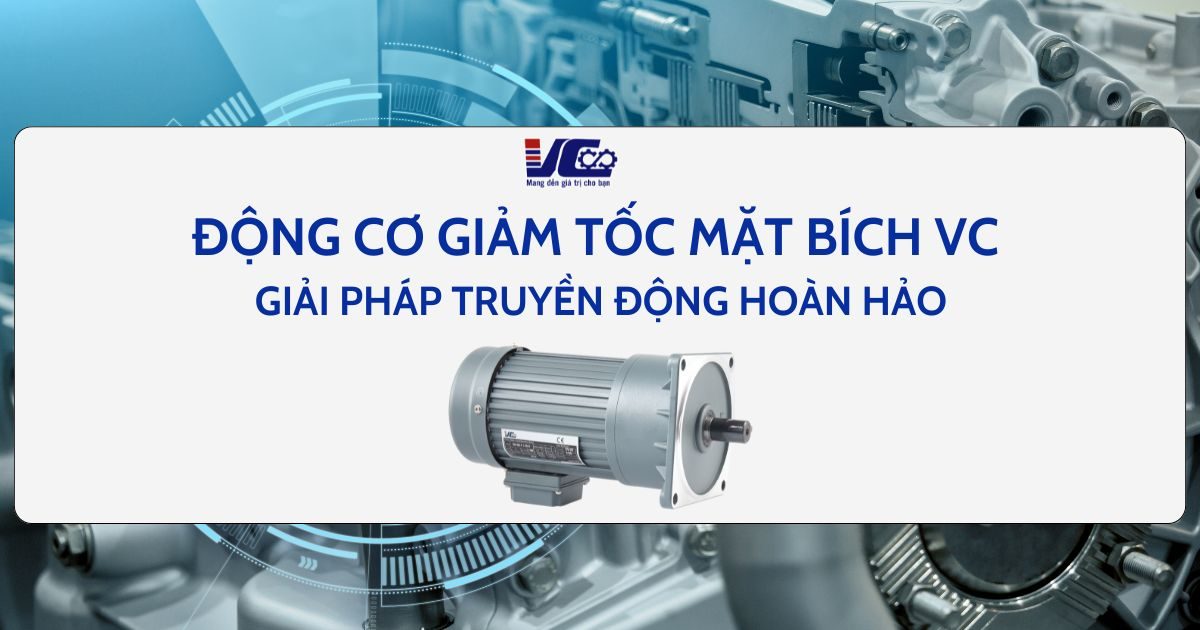 Động cơ giảm tốc mặt bích VC