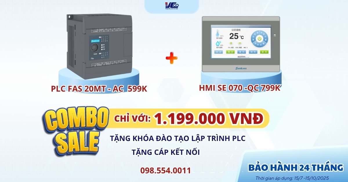 sale PLC SAMKOON VÀ HMI SAMKOON